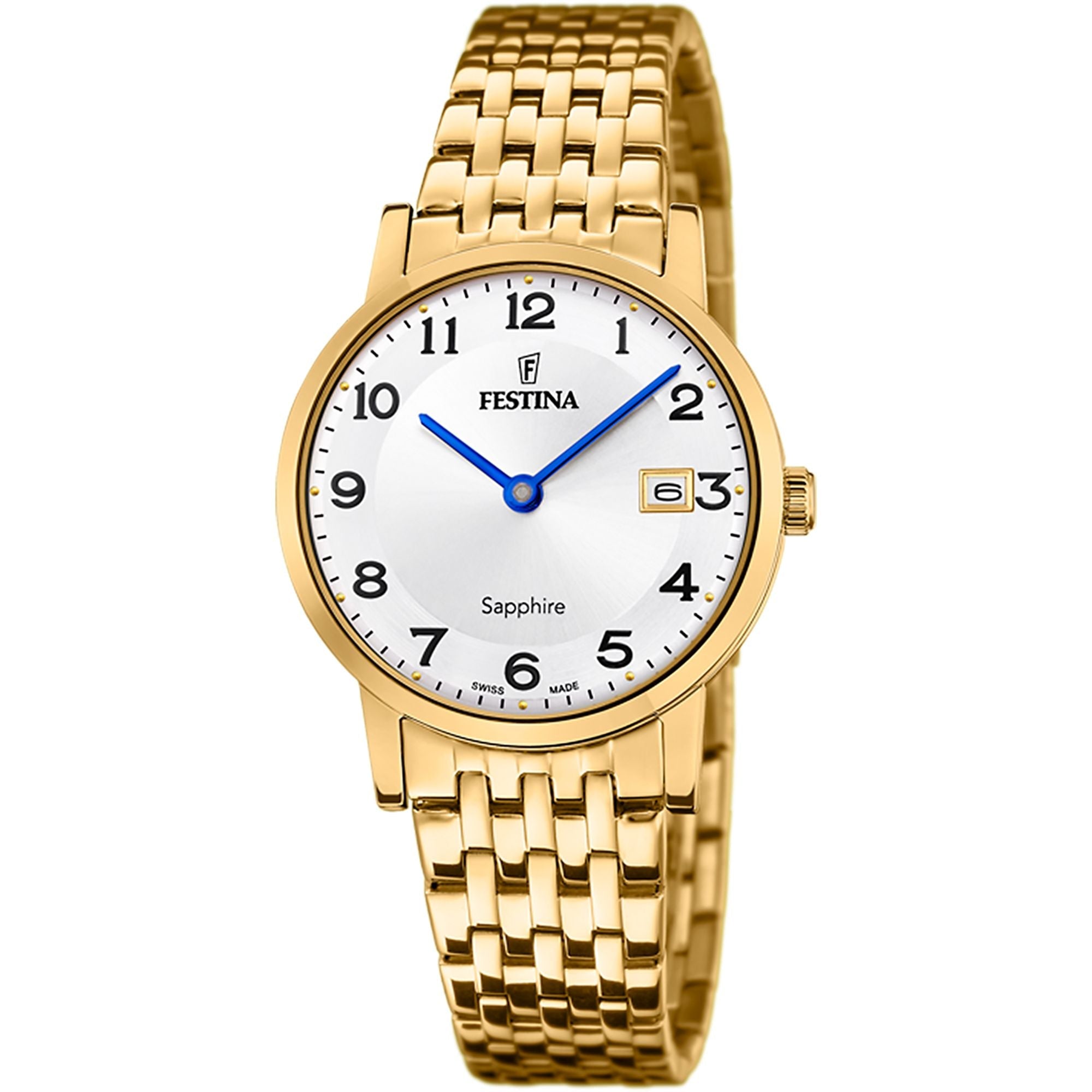 Festina Swiss Made Stainless Steel Analog Ladies Watch I Model F20021/4 Quartz Movement
