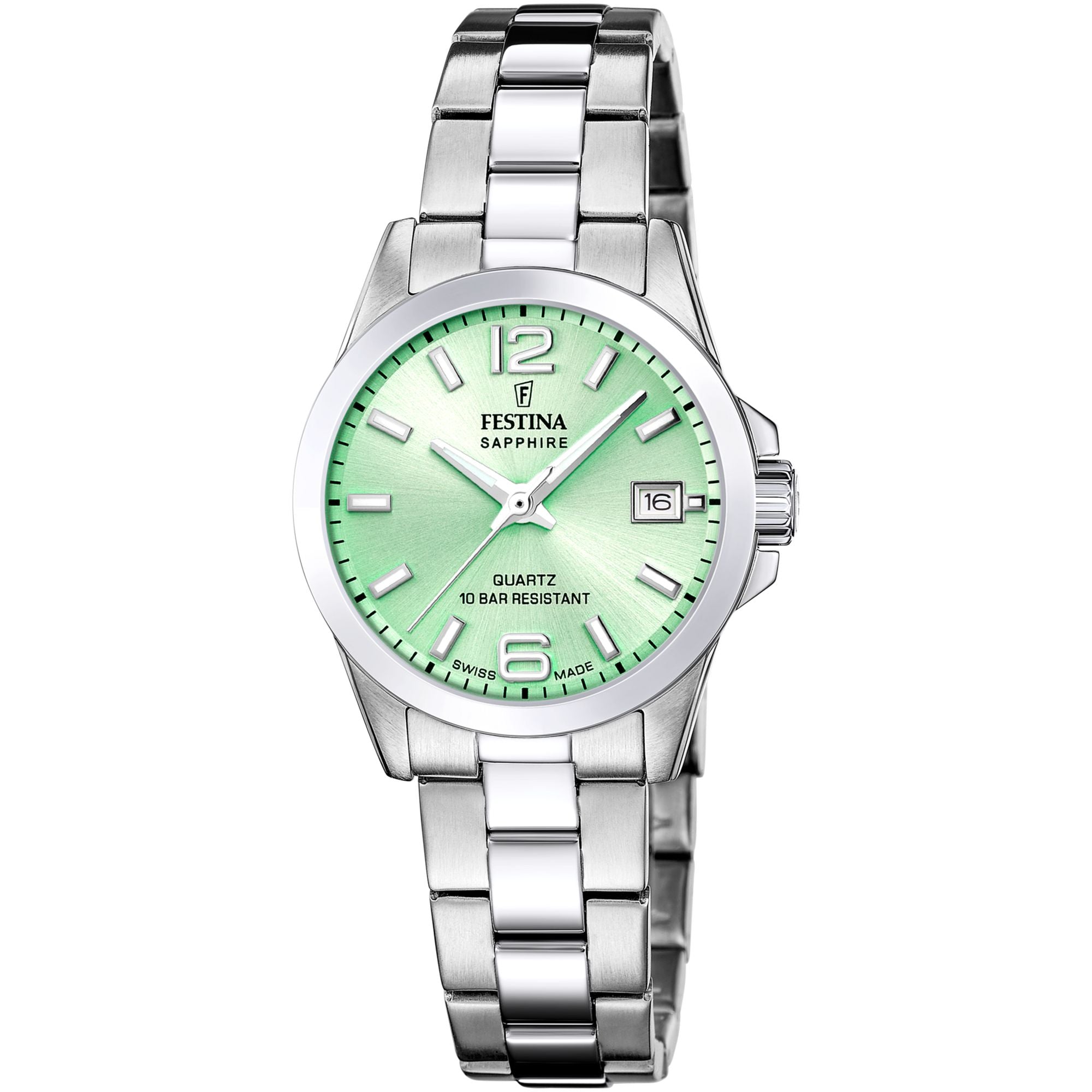 Festina Swiss Made Stainless Steel Analog Mens Watch I Model F20049/2 Quartz Movement