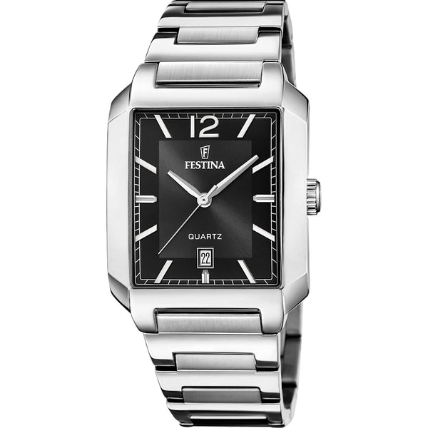 専用ページ④fitelite Festina F20677/4 On The Square Mens Watch 40.5 mm case