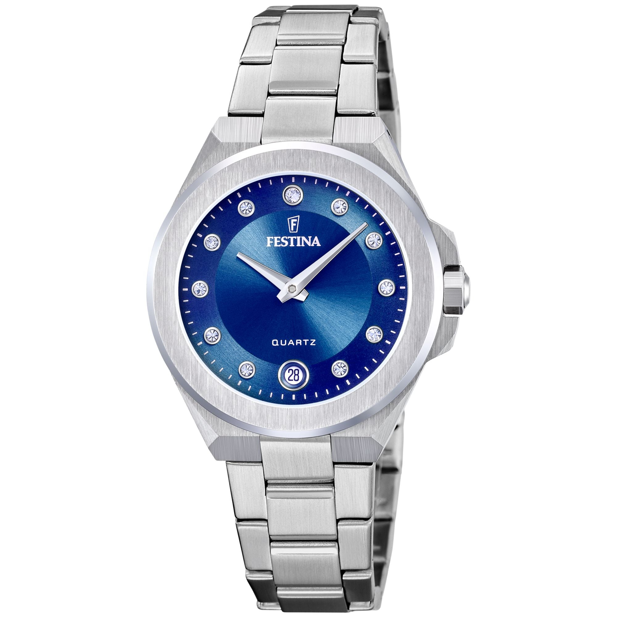 Festina Mademoiselle Stainless Steel Analog Ladies Watch I Model F20700/5 Quartz Movement