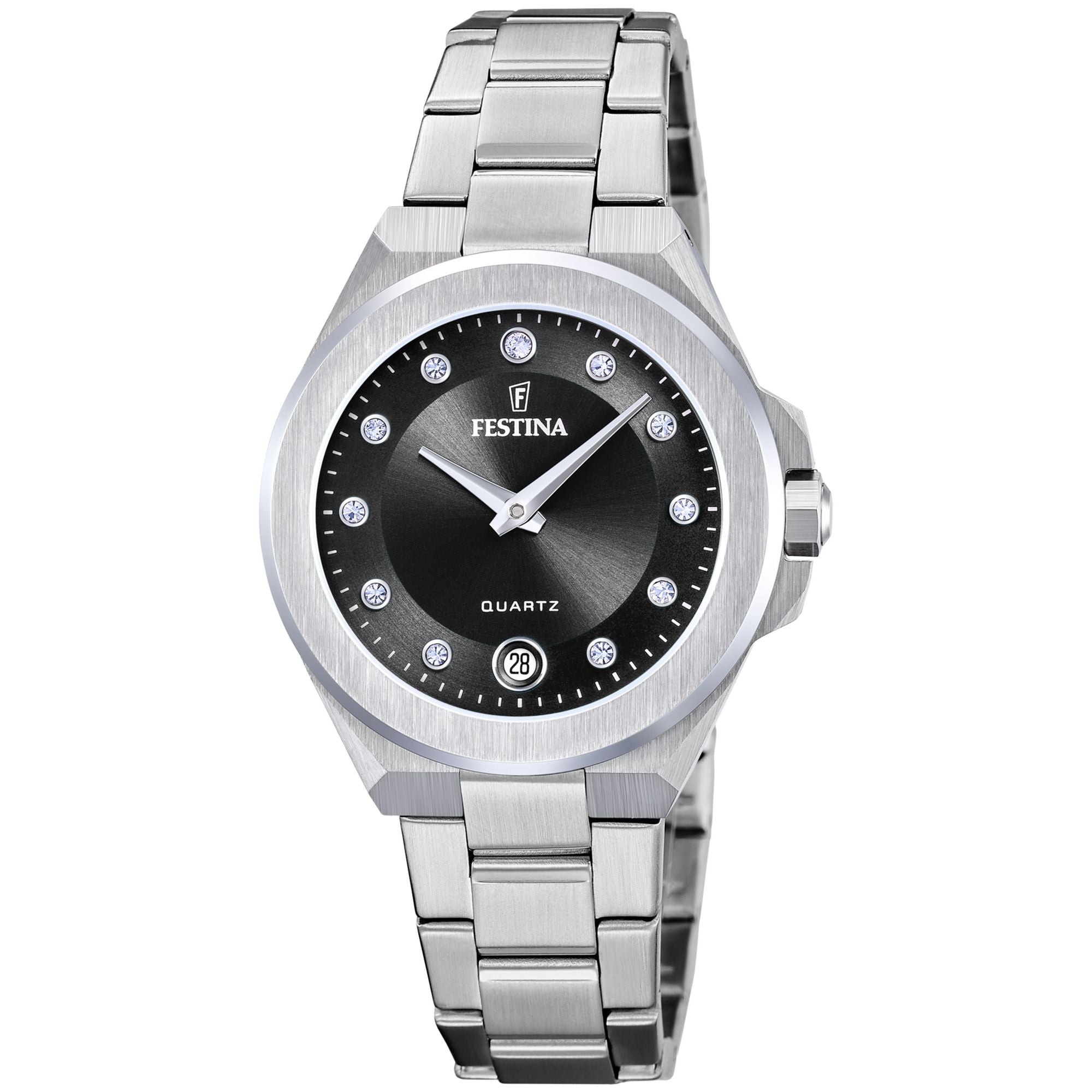 Festina Mademoiselle Stainless Steel Analog Ladies Watch I Model F20700/6 Quartz Movement