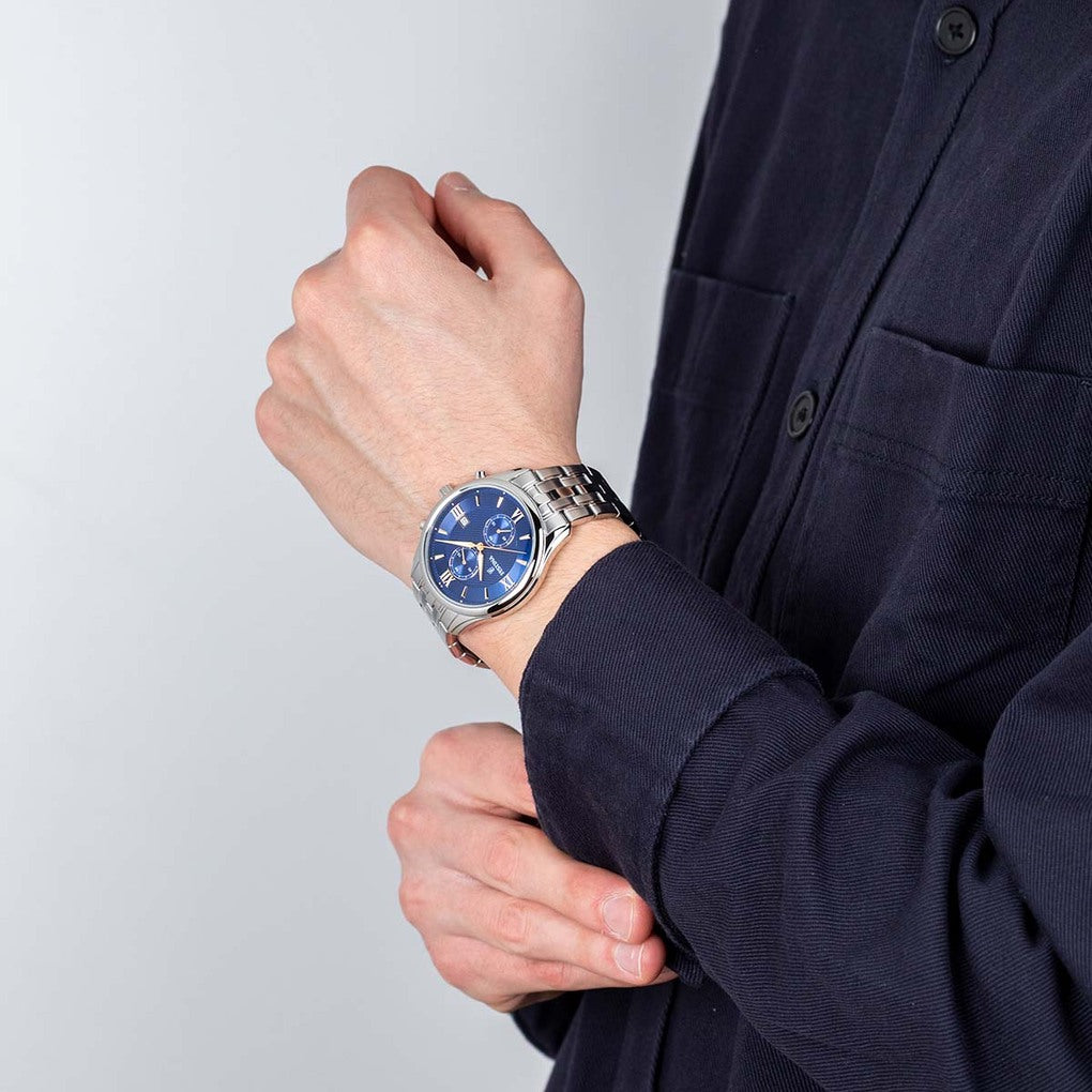 Festina Timeless Chronograph Stainless Steel Chronograph Mens Watch I Model F6854/6 Quartz Movement