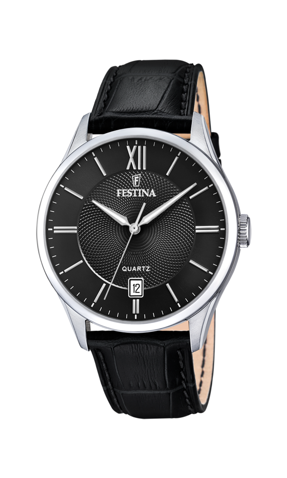 Festina Classics Leather Analog Mens Watch I Model F20426-3 Quartz Movement