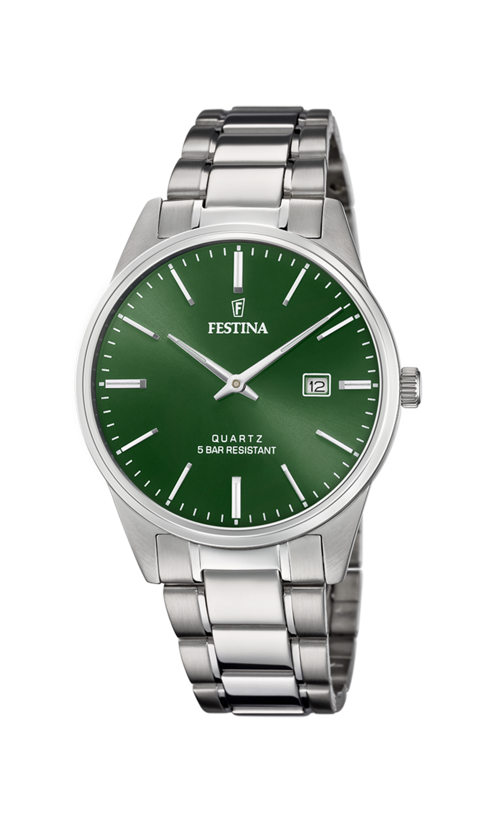 Festina Classics Stainless Steel Analog Mens Watch I Model F20511-5 Quartz Movement