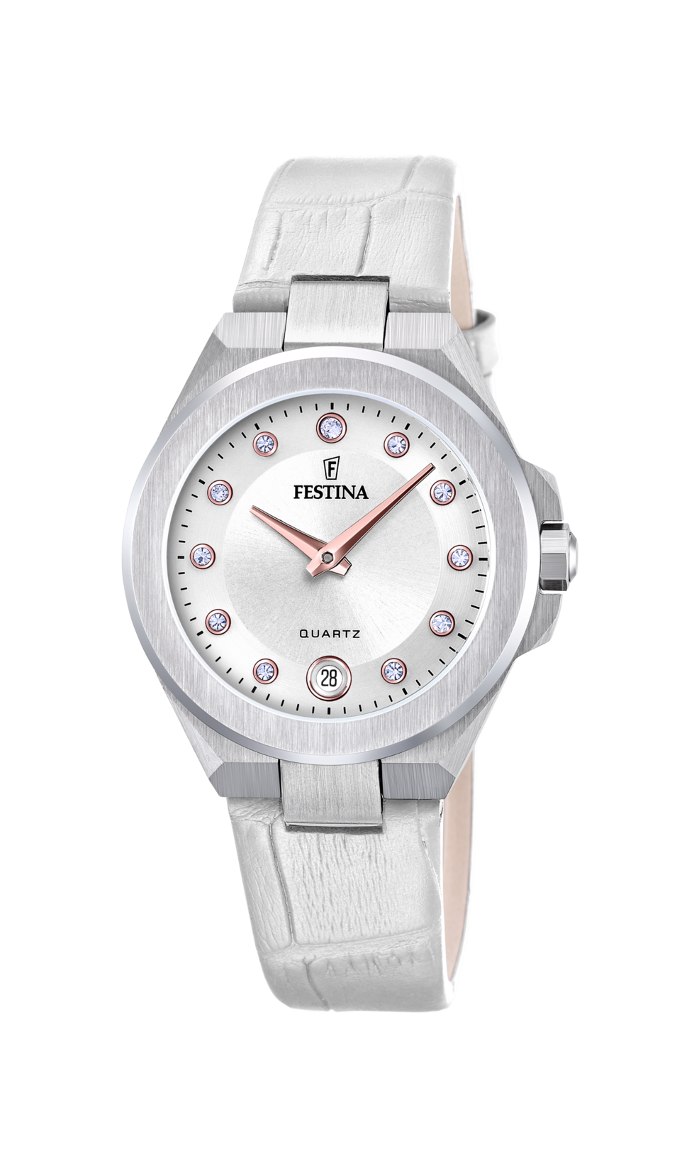Festina Mademoiselle Leather Analog Ladies Watch I Model F20701-1 Quartz Movement