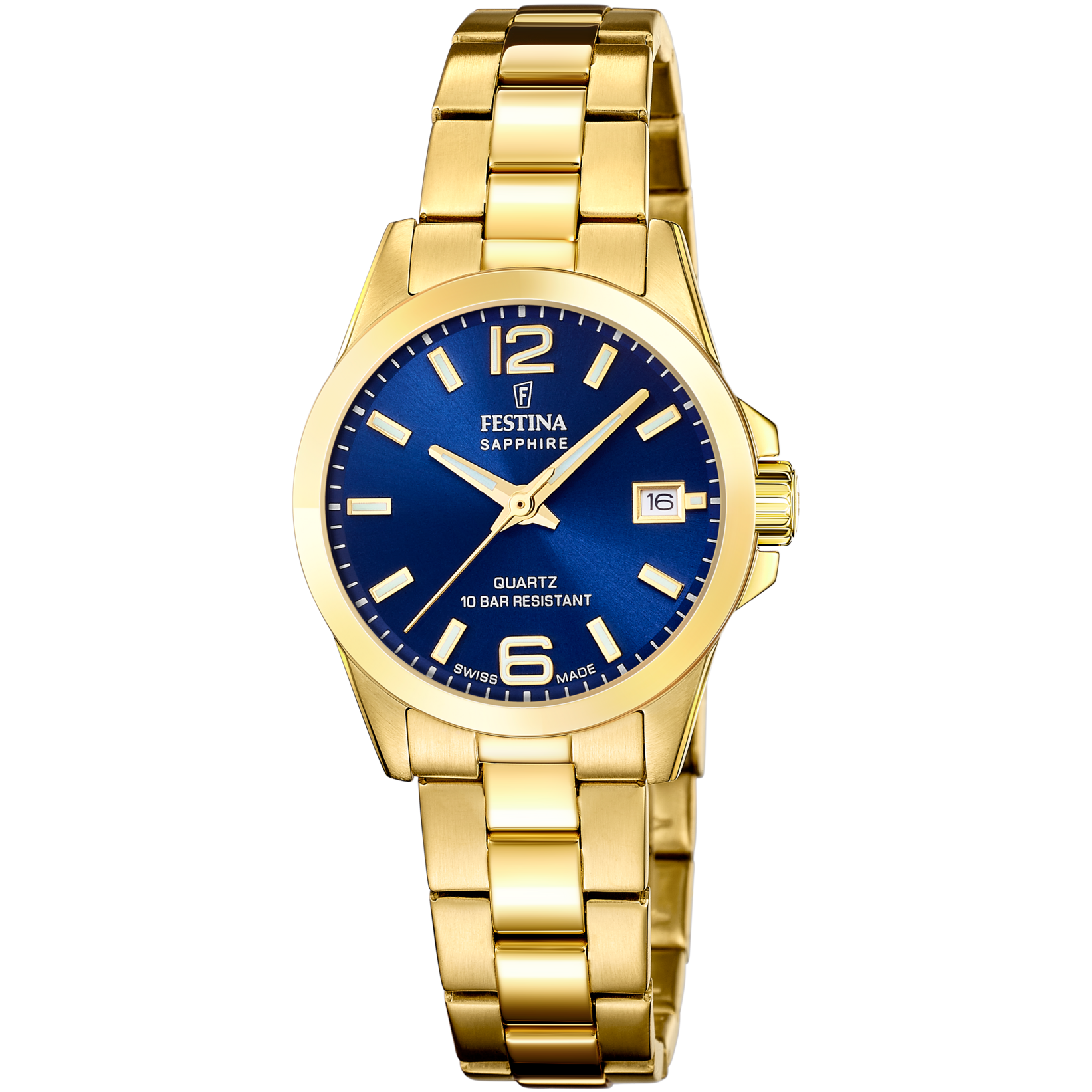 Festina Swiss Made Stainless Steel Analog Mens Watch I Model F20050/3 Quartz Movement