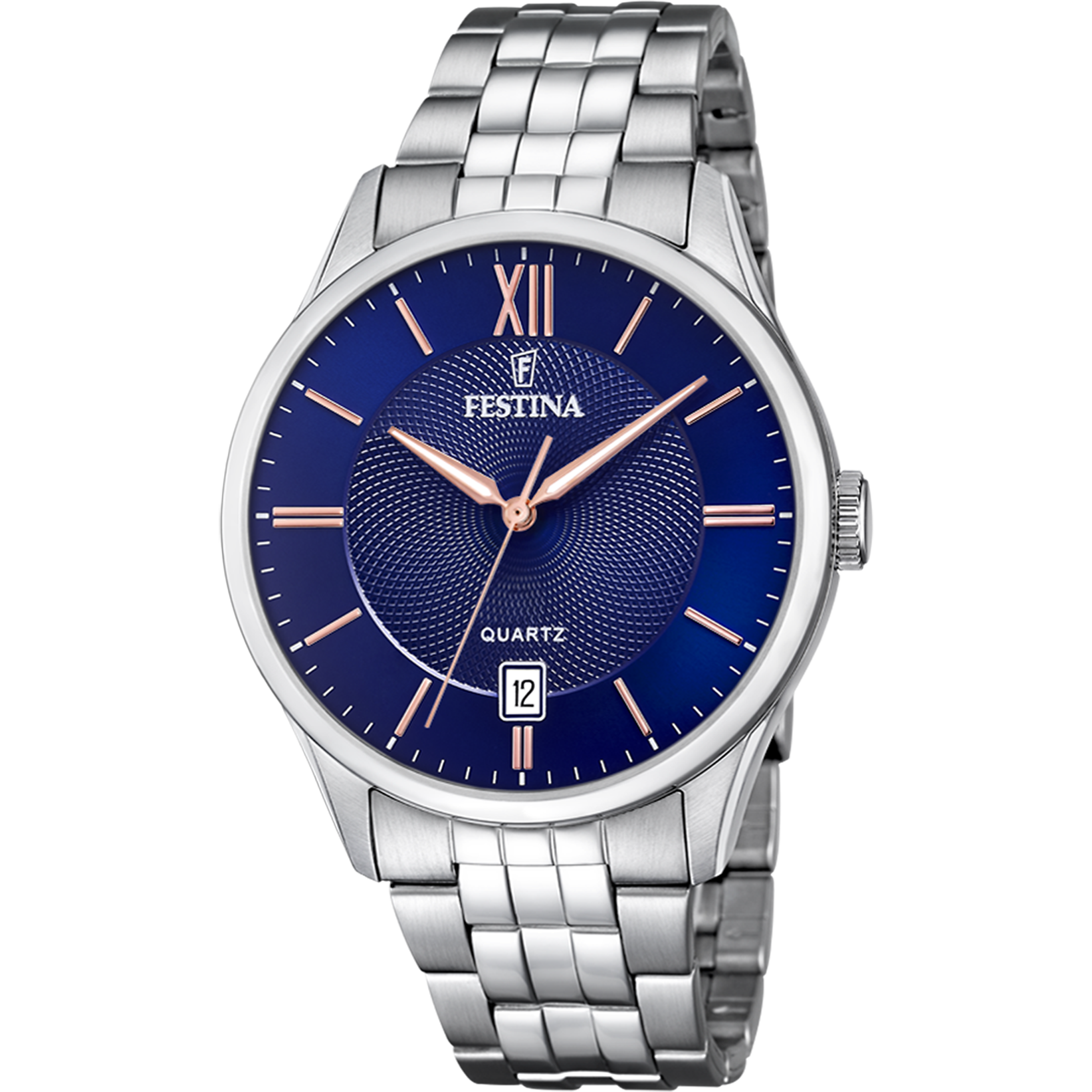 Festina Classics Stainless Steel Analog Mens Watch I Model F20425-5 Quartz Movement