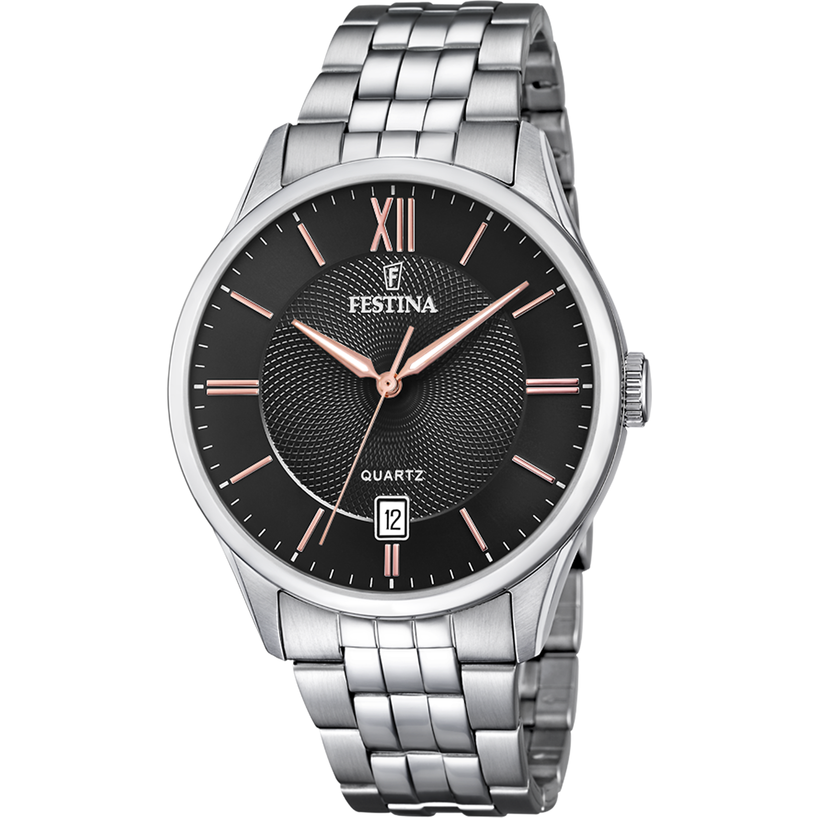 Festina Classics Stainless Steel Analog Mens Watch I Model F20425-6 Quartz Movement