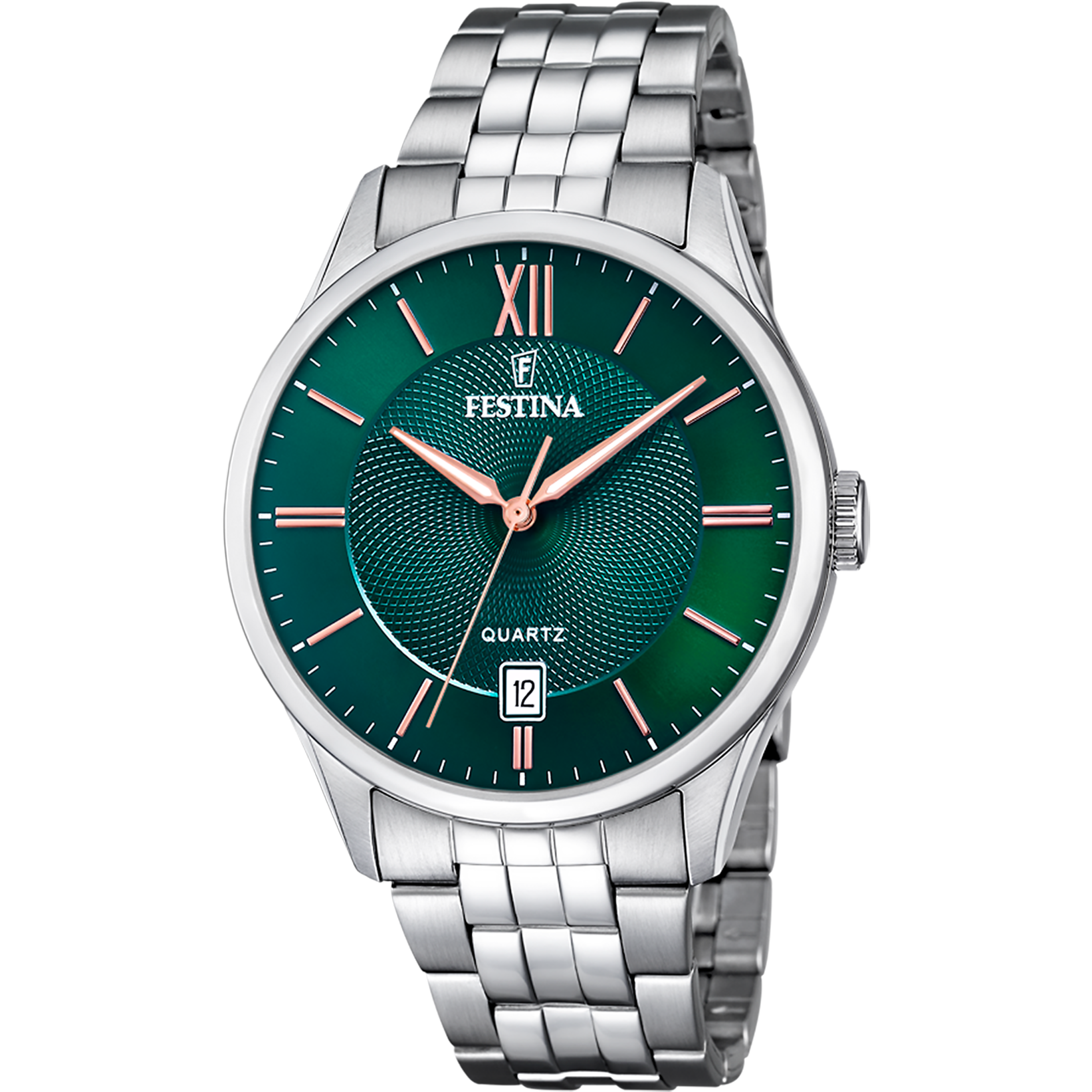 Festina Classics Stainless Steel Analog Mens Watch I Model F20425-7 Quartz Movement