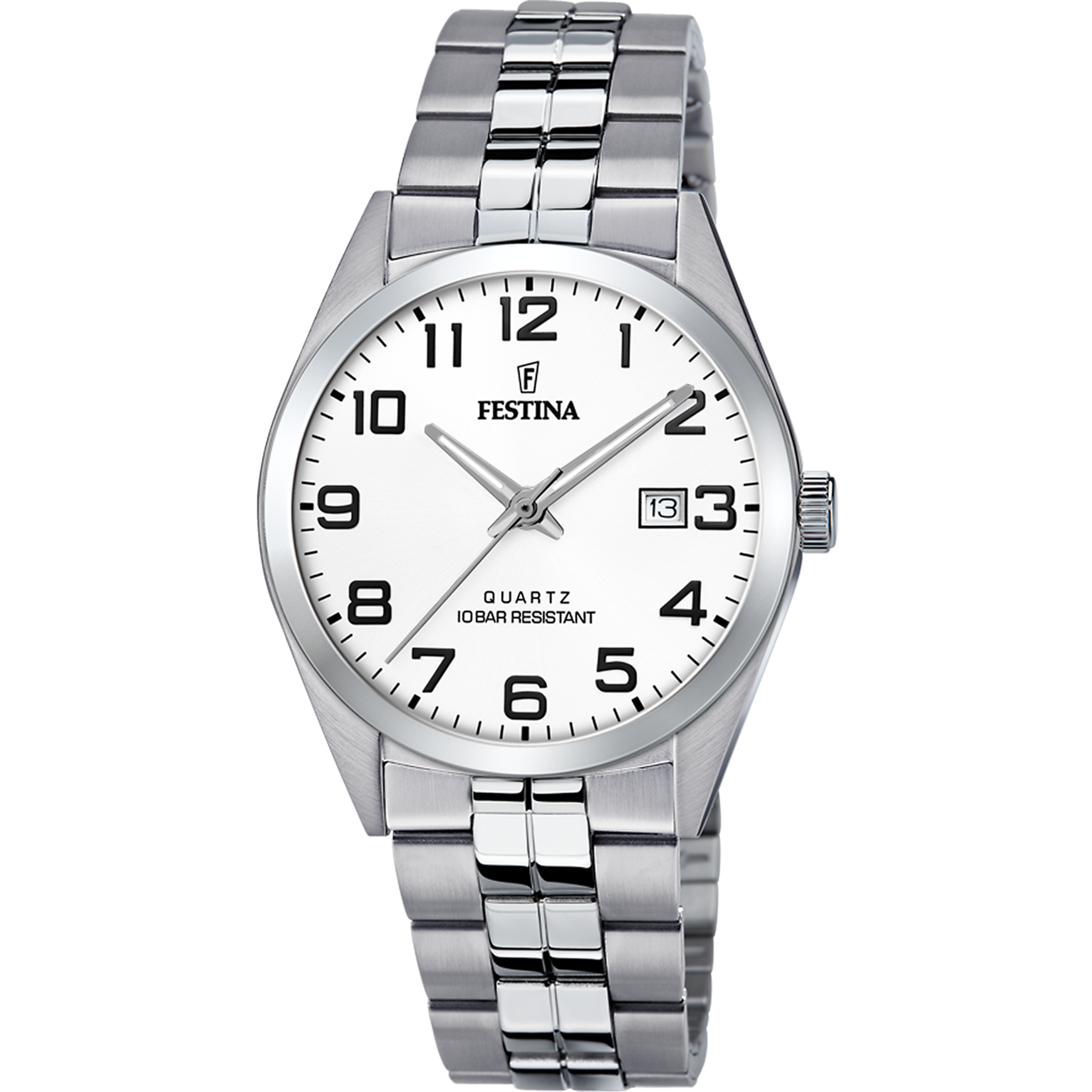 Festina Classics Stainless Steel Analog Mens Watch I Model F20437-1 Quartz Movement