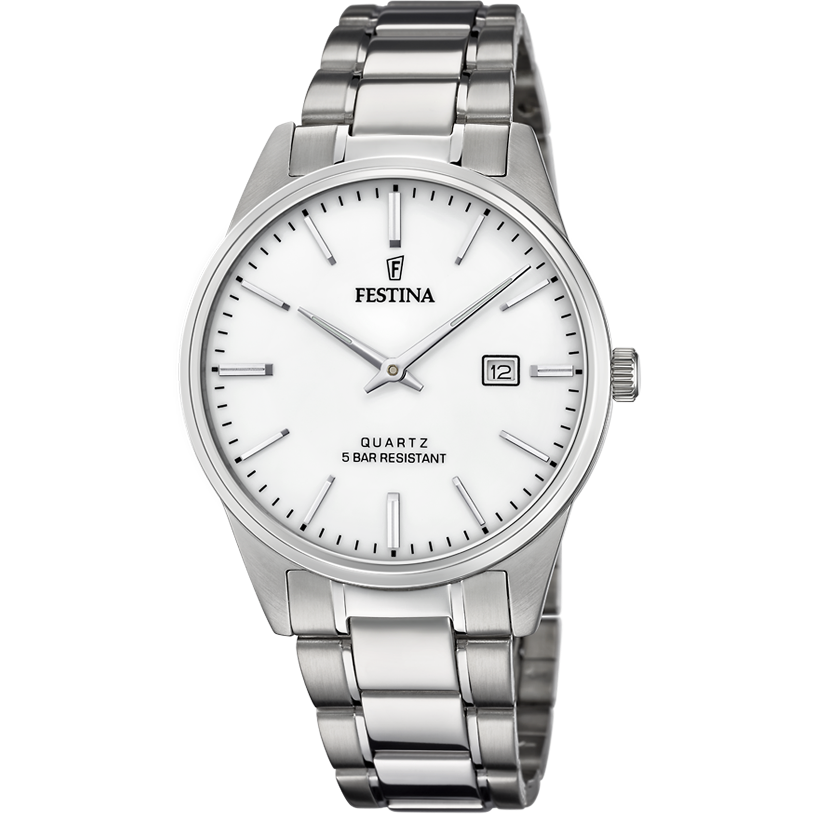 Festina Classics Stainless Steel Analog Mens Watch I Model F20511/2 Quartz Movement
