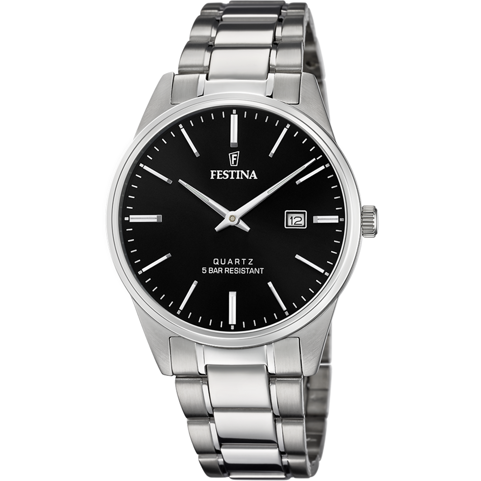 Festina Classics Stainless Steel Analog Mens Watch I Model F20511/4 Quartz Movement