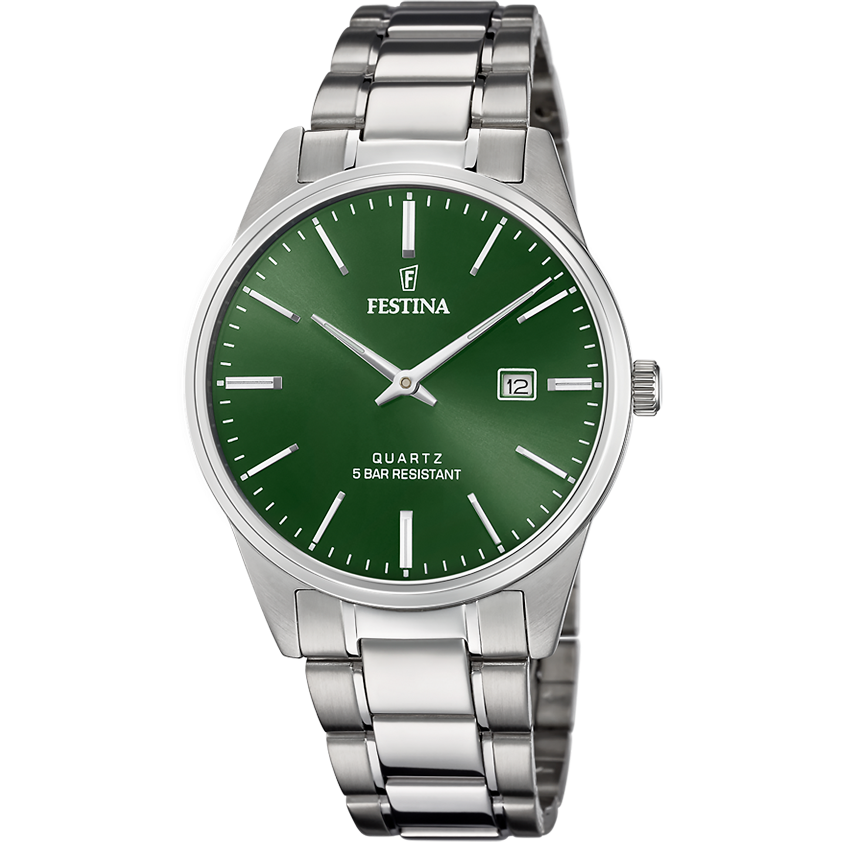 Festina Classics Stainless Steel Analog Mens Watch I Model F20511-5 Quartz Movement