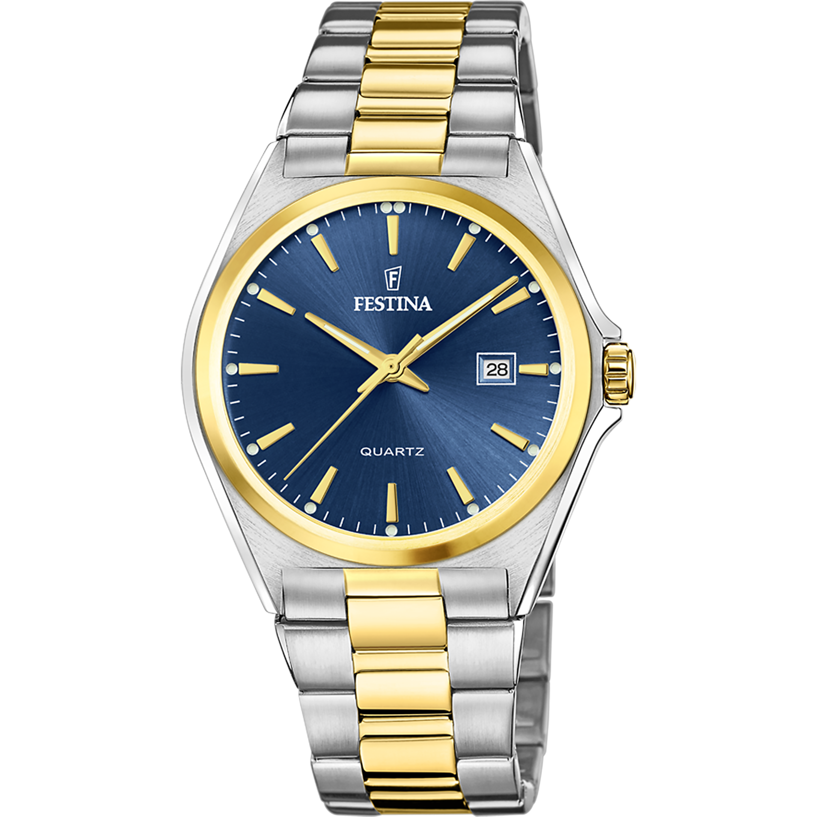 Festina Classics Stainless Steel Analog Mens Watch I Model F20554/4 Quartz Movement