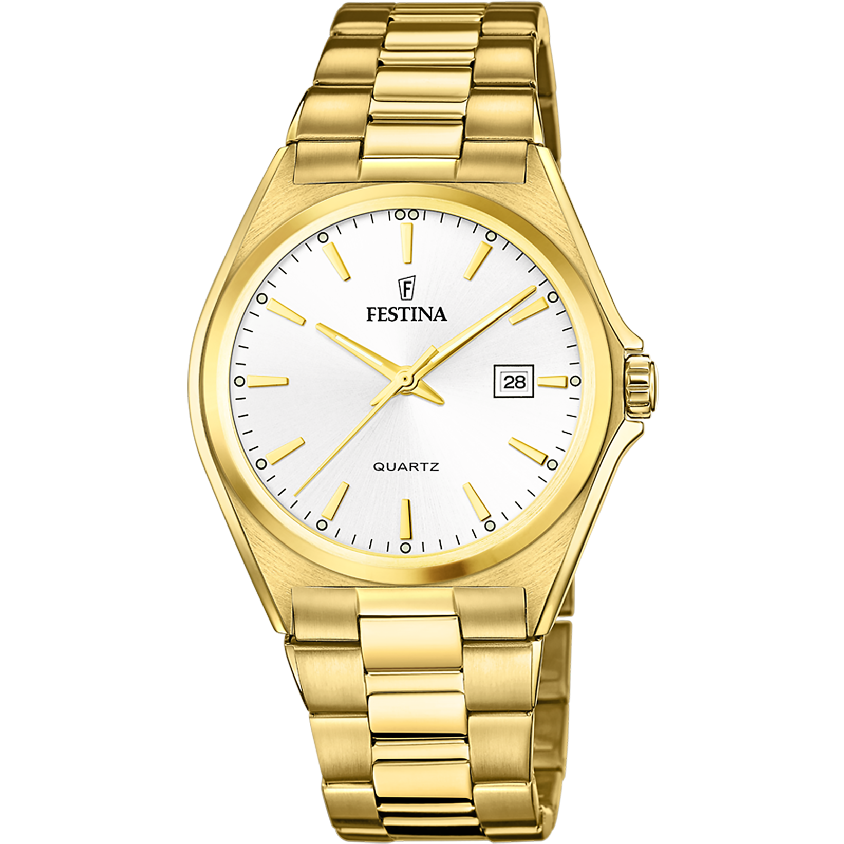 Festina Classics Stainless Steel Analog Mens Watch I Model F20555/2 Quartz Movement