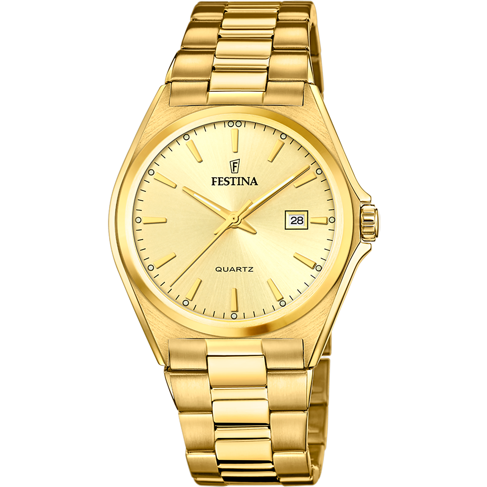 Festina Classics Stainless Steel Analog Mens Watch I Model F20555/3 Quartz Movement