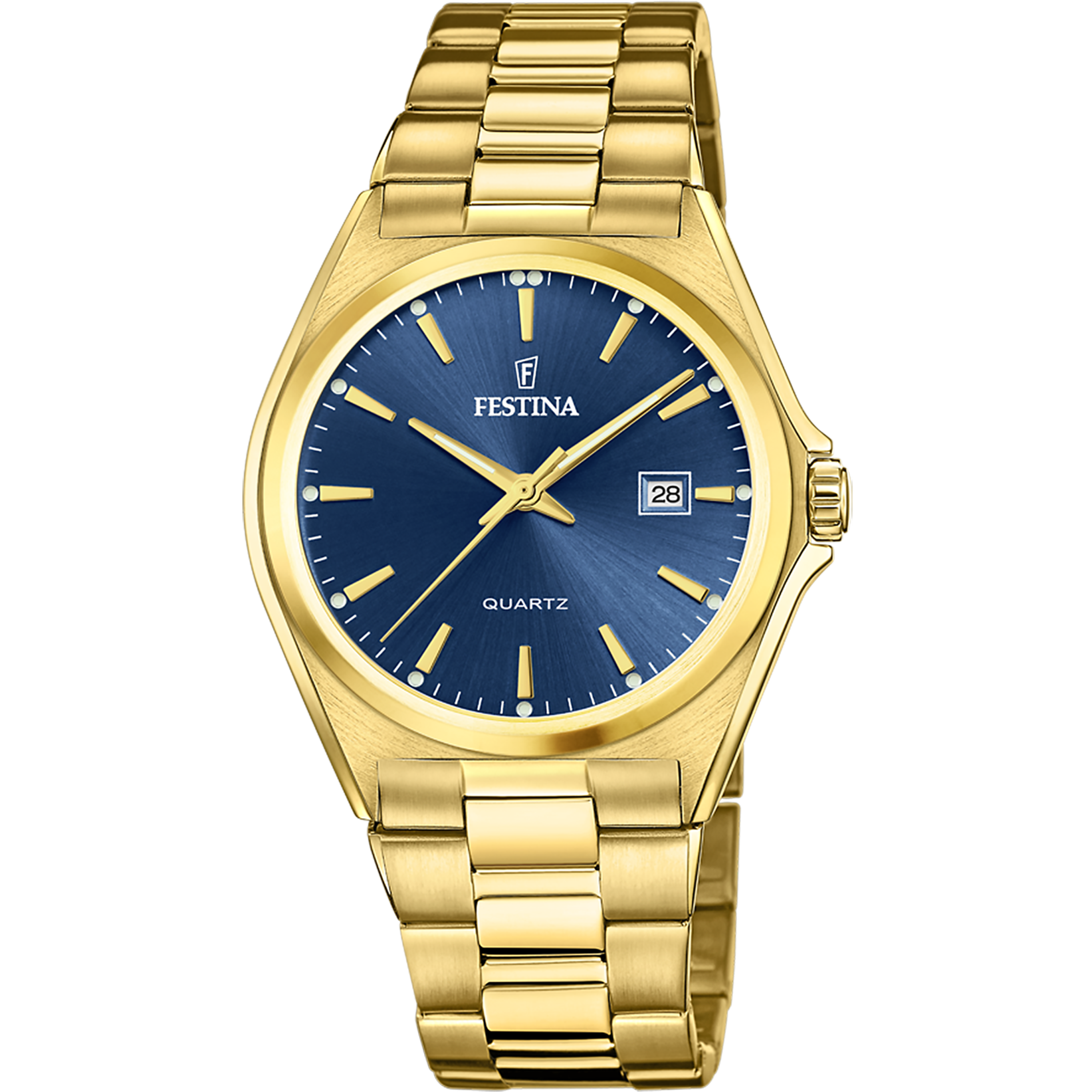 Festina Classics Stainless Steel Analog Mens Watch I Model F20555/4 Quartz Movement