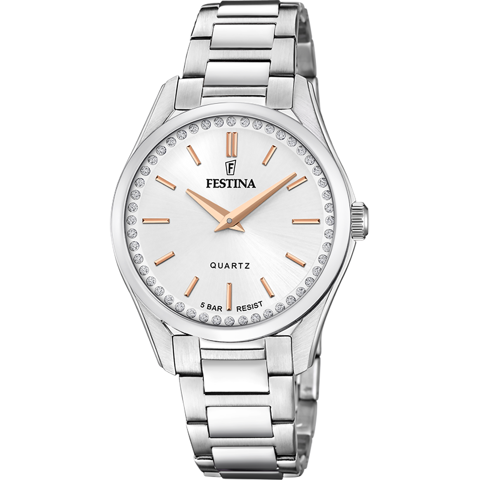 Festina Mademoiselle Stainless Steel Analog Ladies Watch I Model F20583/1 Quartz Movement