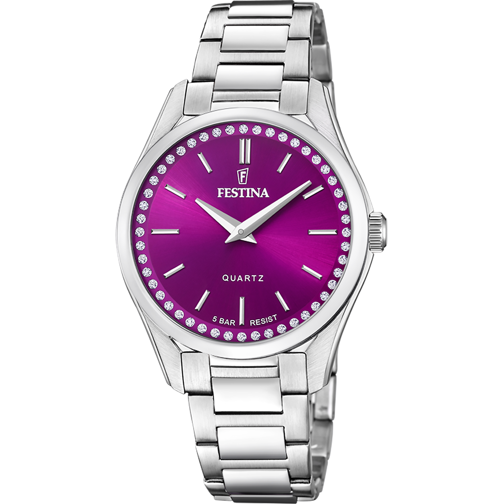 Festina Mademoiselle Stainless Steel Analog Ladies Watch I Model F20583/2 Quartz Movement