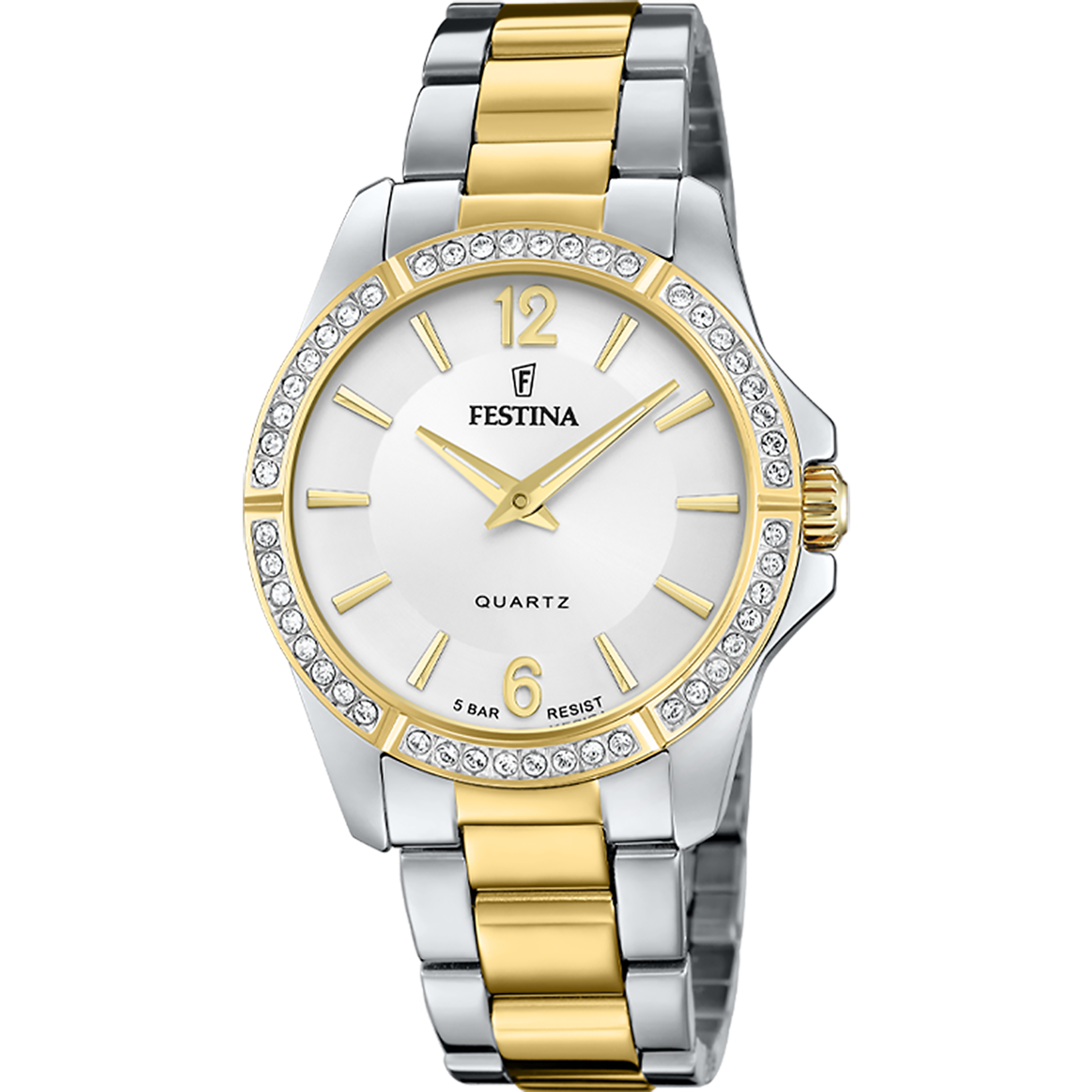 Festina Mademoiselle Stainless Steel Analog Ladies Watch I Model F20594/1 Quartz Movement