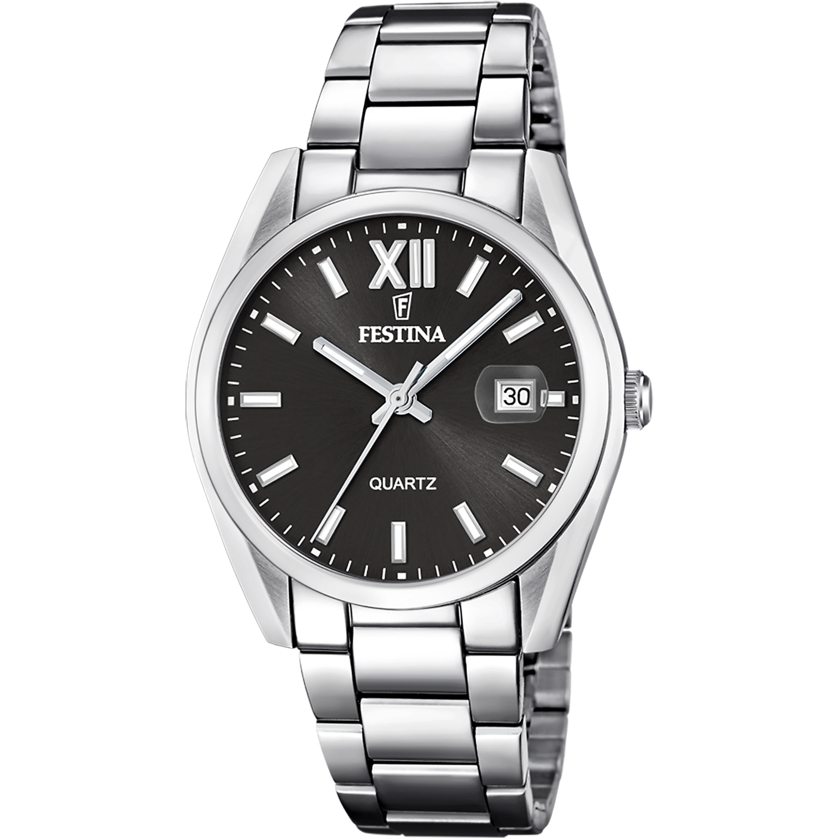 Festina Classics Stainless Steel Analog Mens Watch I Model F20683/6 Quartz Movement