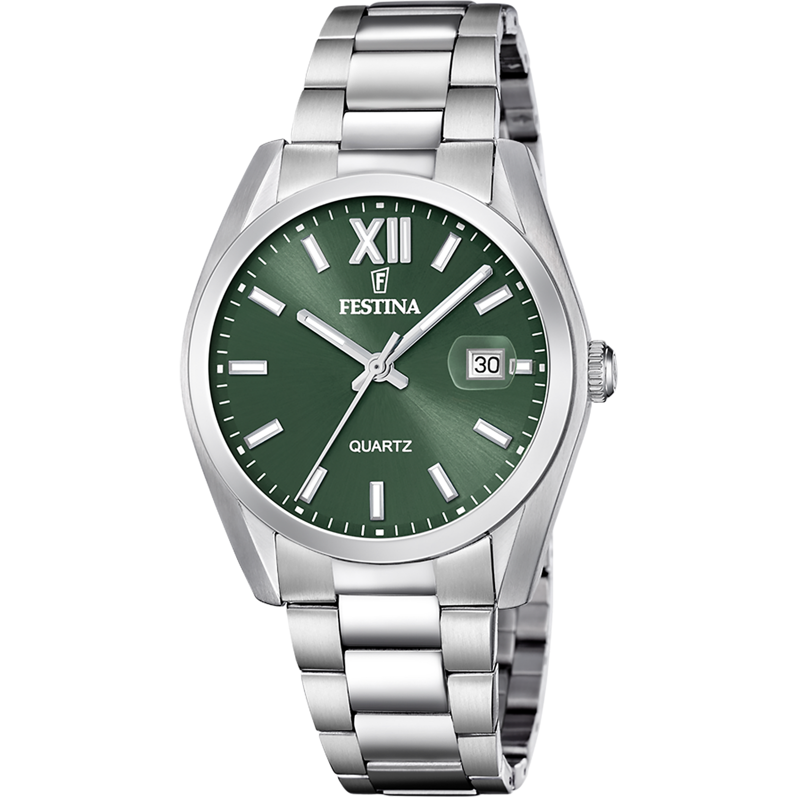 Festina Classics Stainless Steel Analog Mens Watch I Model F20707/5 Quartz Movement