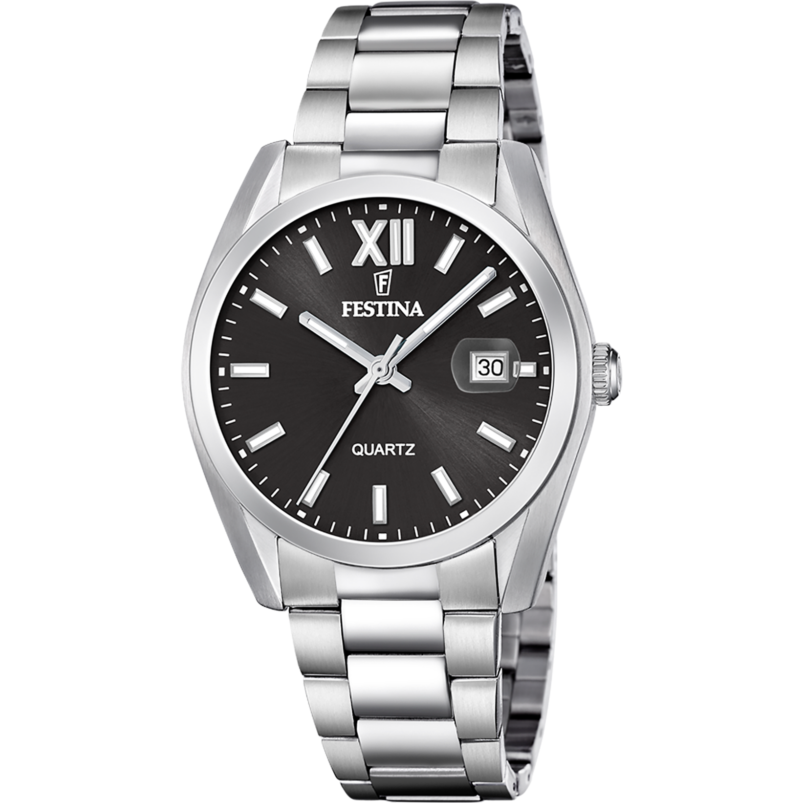 Festina Classics Stainless Steel Analog Mens Watch I Model F20707/6 Quartz Movement