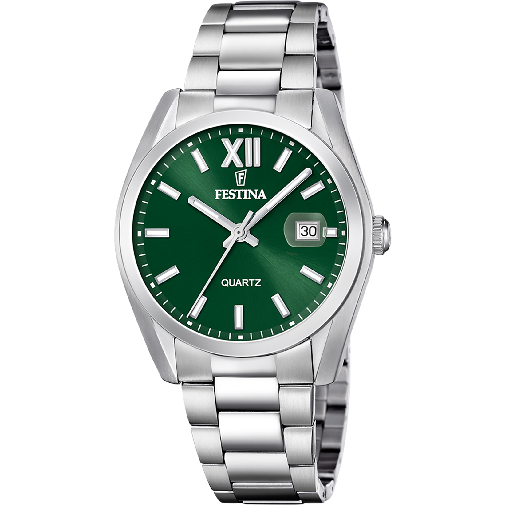 Festina Classics Stainless Steel Analog Mens Watch I Model F20707/8 Quartz Movement