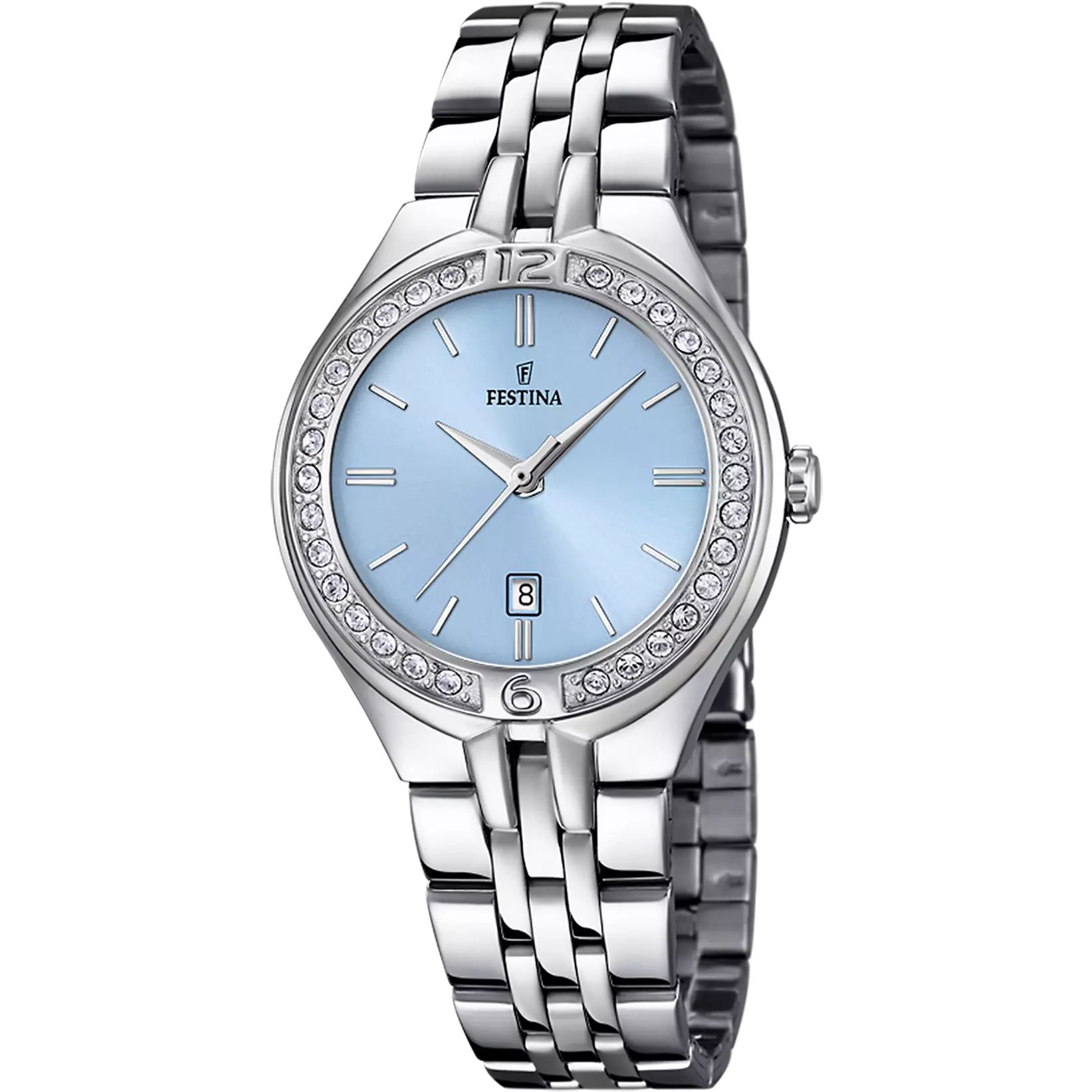 Festina Mademoiselle Stainless Steel Analog Ladies Watch I Model F16867/4 Quartz Movement