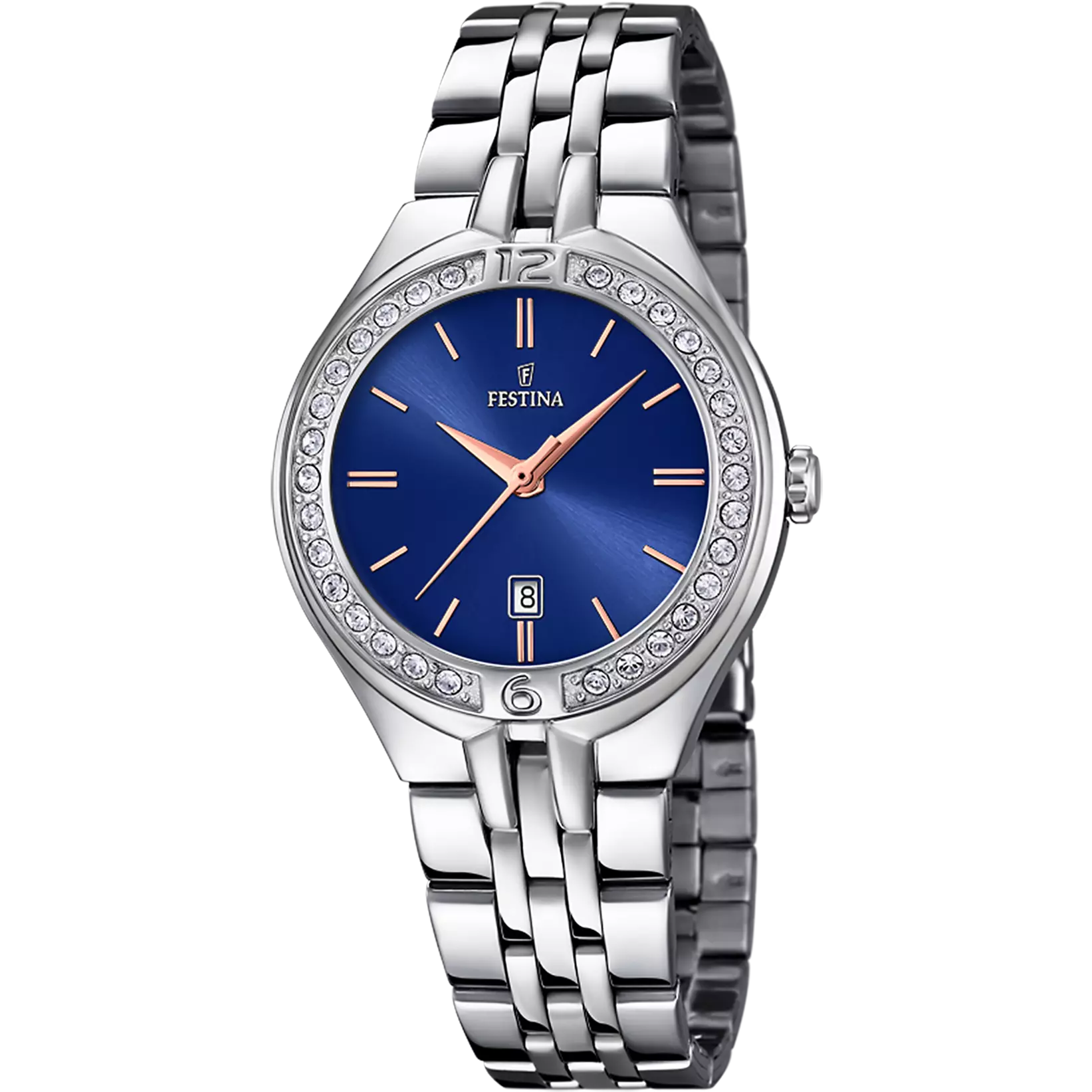 Festina Mademoiselle Stainless Steel Analog Ladies Watch I Model F16867/5 Quartz Movement