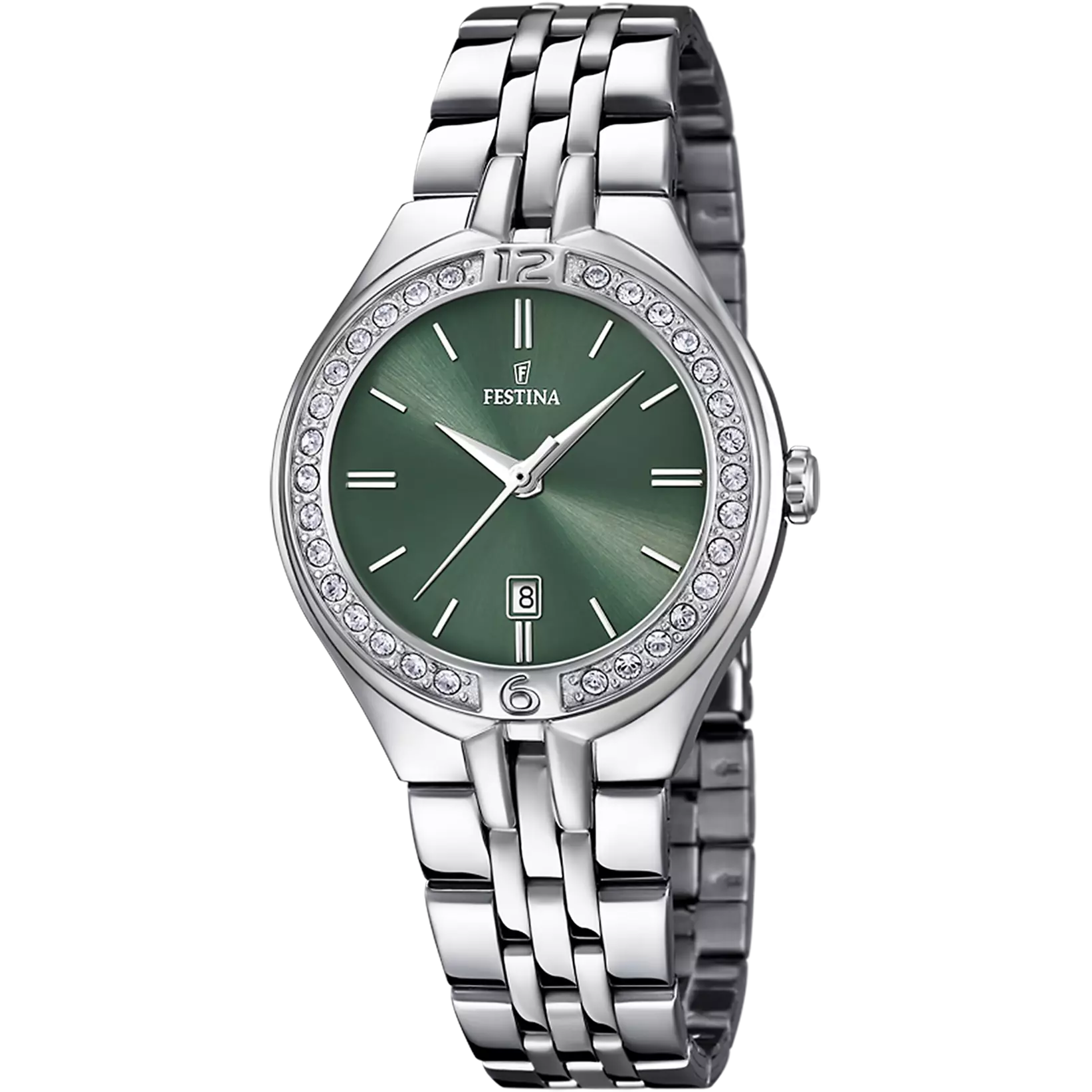 Festina Mademoiselle Stainless Steel Analog Ladies Watch I Model F16867/7 Quartz Movement