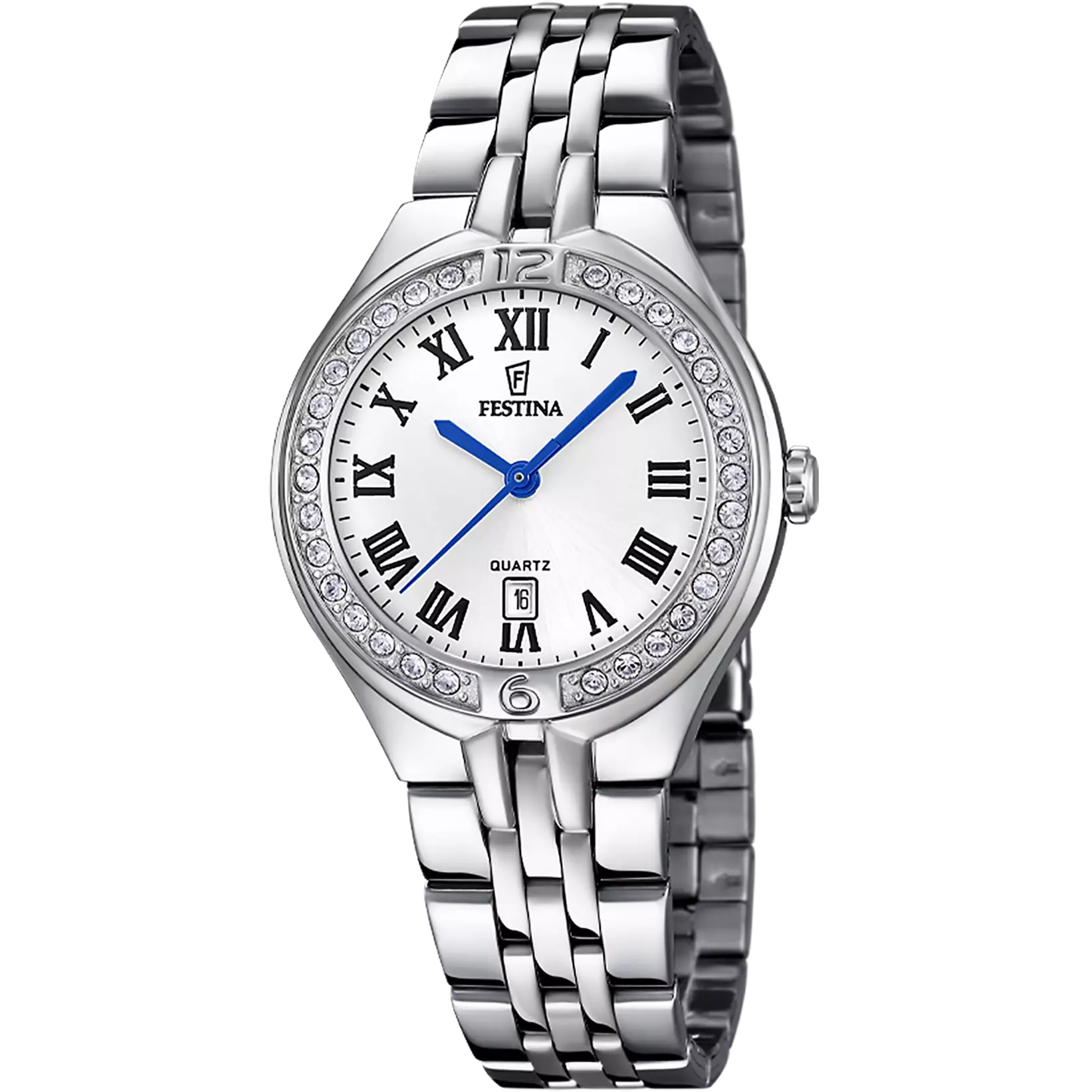 Festina Mademoiselle Stainless Steel Analog Ladies Watch I Model F16867/8 Quartz Movement
