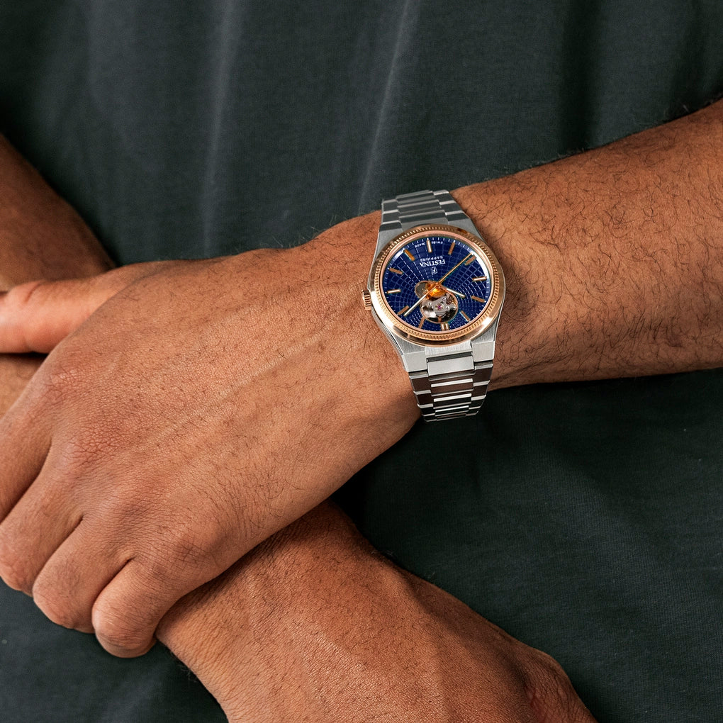 Festina Swiss Made Rive Stainless Steel Analog Mens Watch I Model F20061/2 Automatic Movement