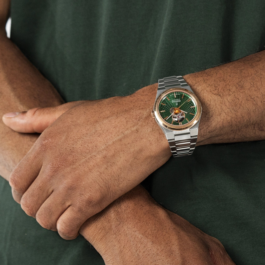 Festina Swiss Made Rive Stainless Steel Analog Mens Watch I Model F20061/3 Automatic Movement