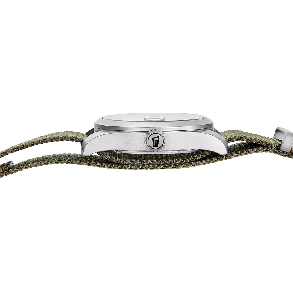 Festina Swiss Made Nylon Analog Mens Watch I Model F20082-1 Quartz Movement