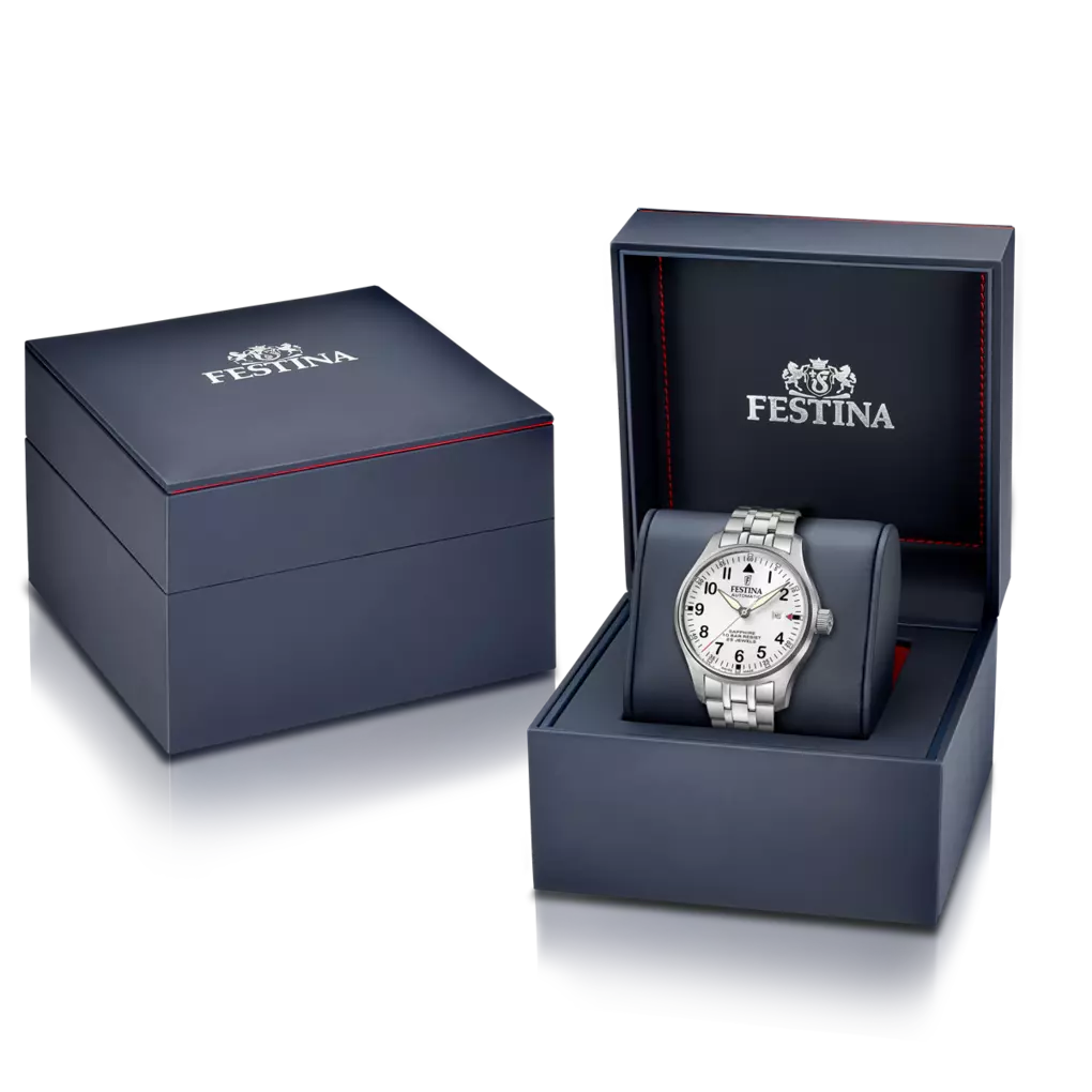 Festina Swiss Made Stainless Steel Analog Mens Watch I Model F20151/A Automatic Movement