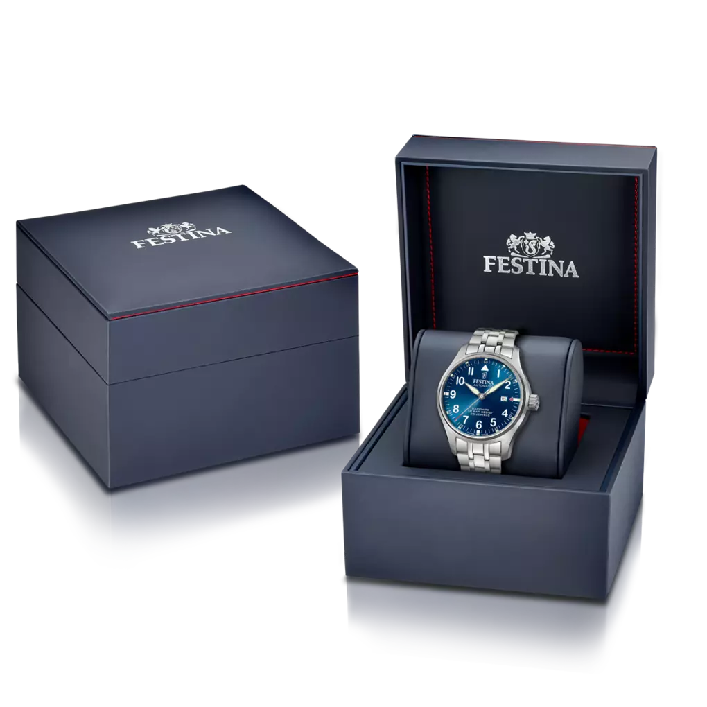 Festina Swiss Made Stainless Steel Analog Mens Watch I Model F20151/C Automatic Movement