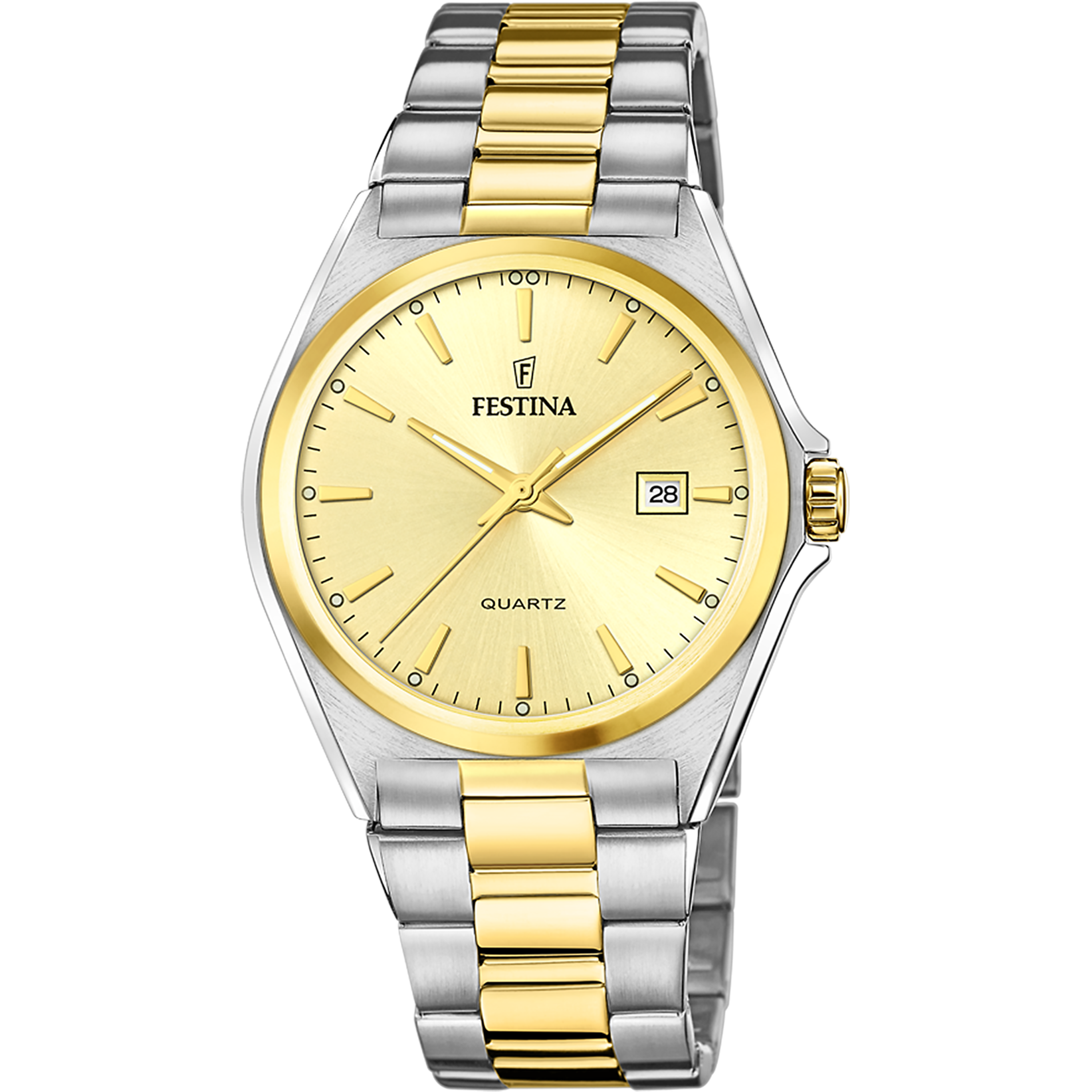 Festina Classics Stainless Steel Analog Mens Watch I Model F20554/3 Quartz Movement