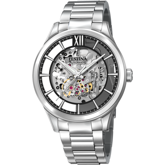 Festina Automatic Stainless Steel Analog Mens Watch I Model F20630/4 Automatic Movement