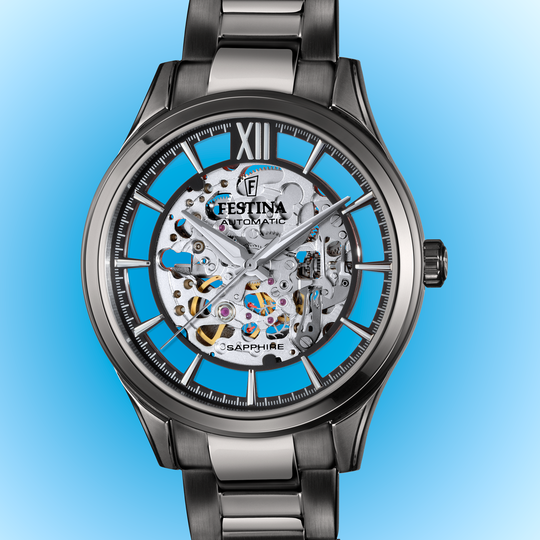 Festina Automatic Stainless Steel Analog Mens Watch I Model F20632/1 Automatic Movement
