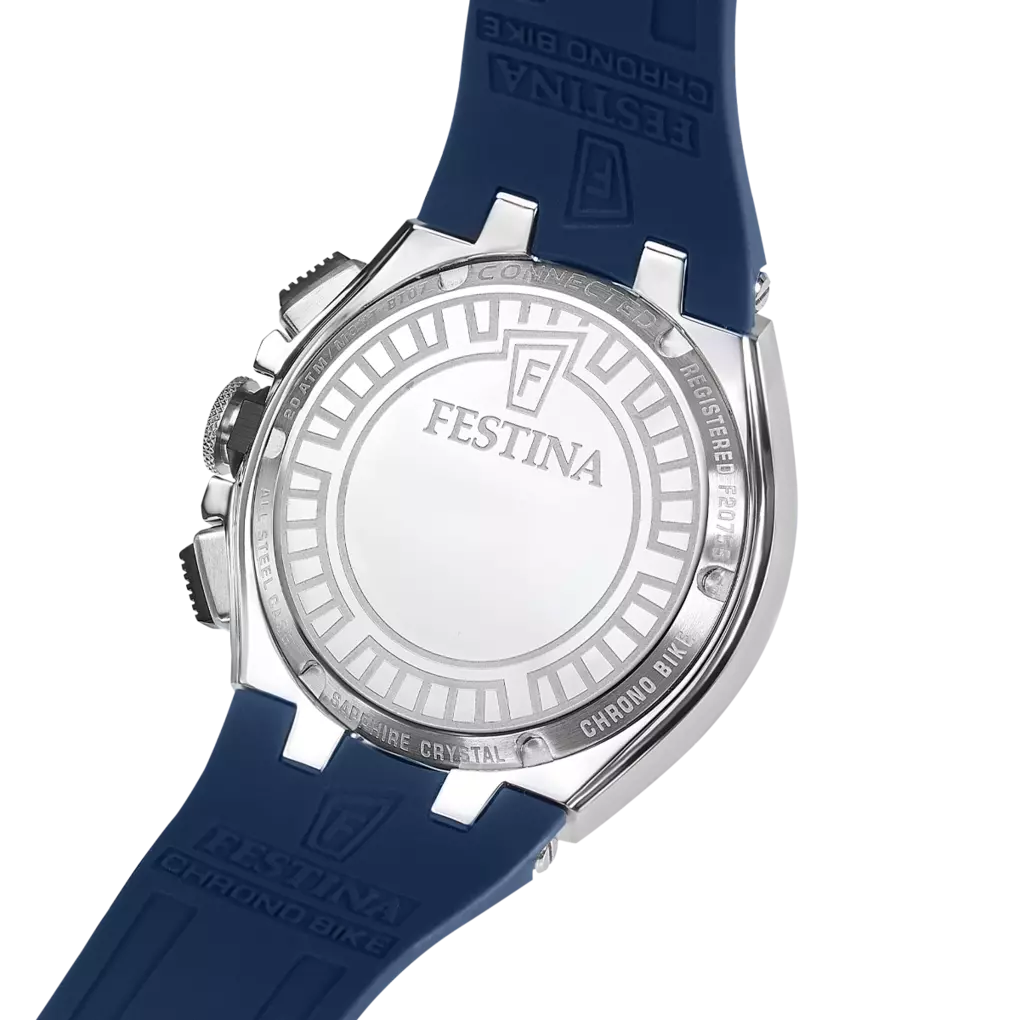 Festina Chrono Bike Rubber Chronograph Mens Watch I Model F20755-4 Quartz Movement