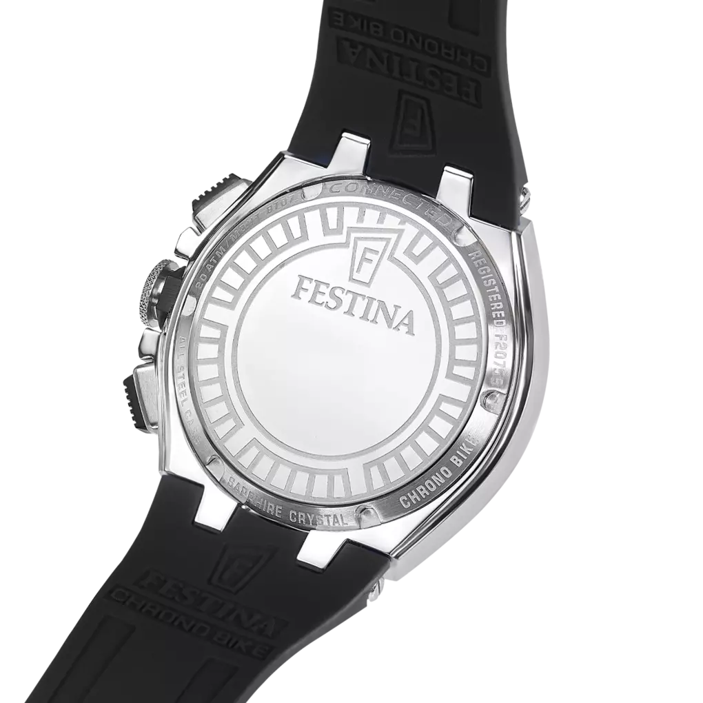 Festina Chrono Bike Rubber Chronograph Mens Watch I Model F20755-8 Quartz Movement