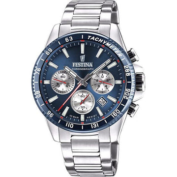 Festina Timeless Chronograph F20560-2 - Chronograph - Strap Material Stainless Steel I Festina Watches USA