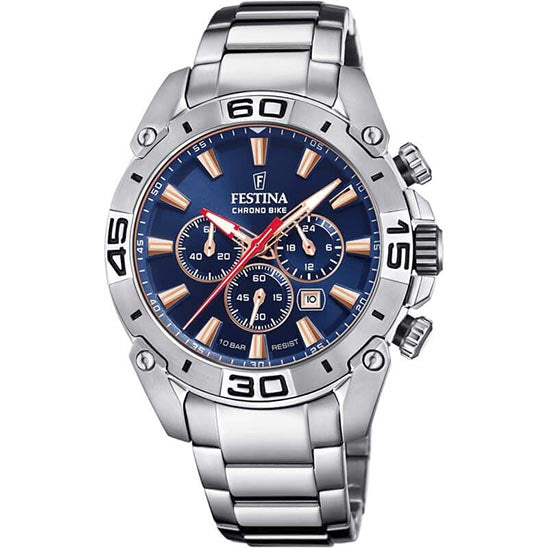 Festina Chrono Bike F20543-4 - Chronograph - Strap Material Stainless Steel I Festina Watches USA