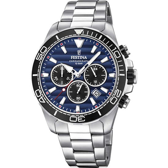 Festina Prestige F20361-3 - Chronograph - Strap Material Stainless Steel I Festina Watches USA