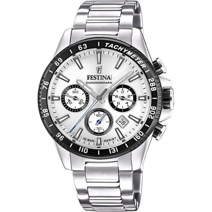 Festina Timeless Chronograph F20560-1 - Chronograph - Strap Material Stainless Steel I Festina Watches USA