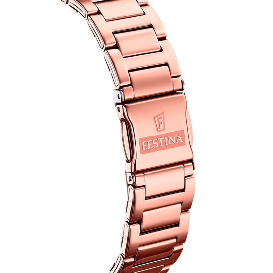 Boyfriend F16721-2 | Water Resistance 50m/160ft - Strap Material Stainless Steel - Size 36.5 mm / Free shipping, 2 years warranty & 30 Days Return | Festina Watches USA