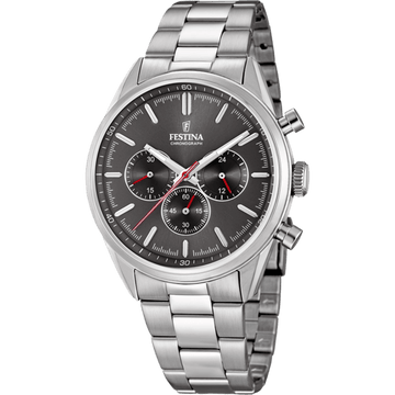 Festina Timeless Chronograph F16820-7 - Chronograph - Strap Material Stainless Steel I Festina Watches USA