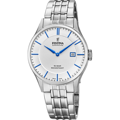 Festina Swiss Made F20005-2 - Analog - Strap Material Stainless Steel I Festina Watches USA