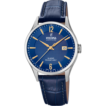 Festina Swiss Made F20007-3 - Analog - Strap Material Leather I Festina Watches USA